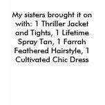 My sisters brought it on with: 1 Thriller Jacke... t-shirts