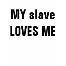 MY slave LOVES ME t-shirts by Female_Supremacy MY slave LOVES ME t-shirts