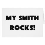 MY Smith ROCKS! Greeting Cards