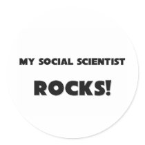MY Social Scientist ROCKS! stickers