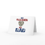 My Soldier My Dad Camoheart cards