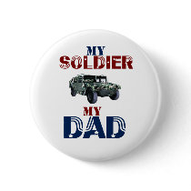 My Soldier My Dad Hummer buttons