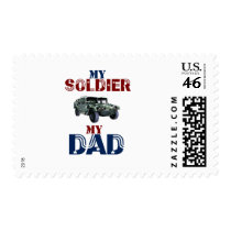 My Soldier My Dad Hummer Stamps