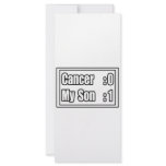 My Son Beat Cancer (Scoreboard) rack cards