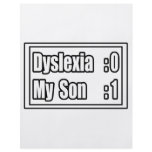 My Son Beat Dyslexia (Scoreboard) flyers