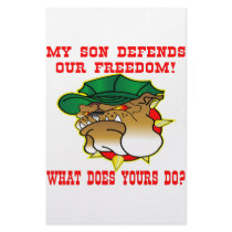 My Son Defends Our Freedom What Does Yours Do stationery by Mustang_Lady My Son Defends Our Freedom What Does Yours Do stationery