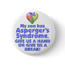 My Son Has Asperger's Pin