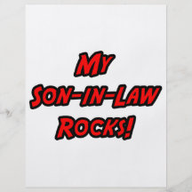 My Son-In-Law Rocks Flyer