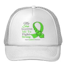 My Son Inspires Me to Fight Strong Lymphoma Hats