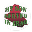 Mein Sohn Irak Aufkleber (LG) sticker
