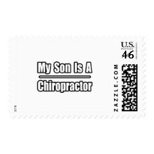 My Son Is A Chiropractor Stamp
