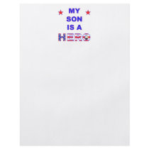 My Son Is A Hero Custom Flyer