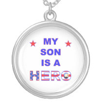 My Son Is A Hero Custom Necklace