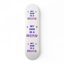 My Son Is A Hero skateboards