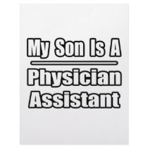 My Son Is A Physician Assistant Letterhead