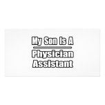 My Son Is A Physician Assistant Custom Photo Card