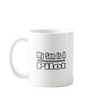 My Son Is A Pilot Mugs
