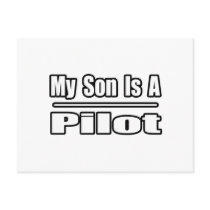 My Son Is A Pilot Postcards