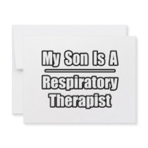 My Son Is A Respiratory Therapist Invitations