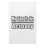 My Son Is An Actuary Stationery Paper