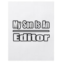 My Son Is An Editor flyers
