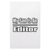 My Son Is An Editor stationery by Editor_Shirts My Son Is An Editor stationery