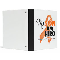 My Son is My Hero - Leukemia Binders