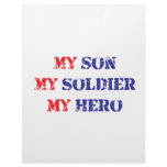 My son, my soldier, my hero customized letterhead