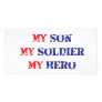 My son, my soldier, my hero photo card