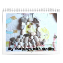 My son plays with stones calendars by silviamato My son plays with stones calendars