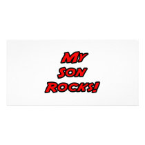My Son Rocks photo cards