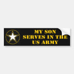 My Son Serves In The Army Bumper Stickers