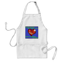 My Son Was Born With A Broken Heart Apron