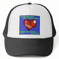 My Son Was Born With A Broken Heart Mesh Hats