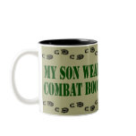My Son Wears Combat Boots Mug
