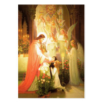 My Soul Rends the Veil/Anima Christi Business Cards