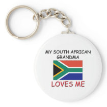 My South African Grandma Loves Me Key Chain