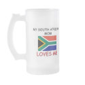 My South African Mom Loves Me mugs