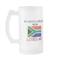 My South African Mom Loves Me mugs