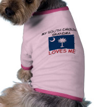 My South Carolina Grandma Loves Me pet clothing