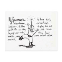 My Spaceman postcards