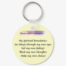 My Spiritual Boundaries:See things throug... keychains by Shaynenorth My Spiritual Boundaries:See things throug... keychains