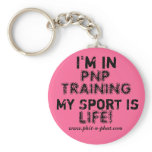 My Sport Is LIFE! Keychain