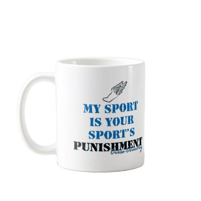 My sport is your sports punishment - CC Coffee Mugs by bbdesignsco