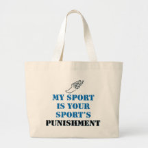 My sport is your sports punishment - track bags