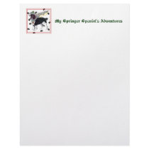 My Springer Spaniel's Adventures letterhead
