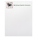 My Springer Spaniel's Adventures Letterhead Design