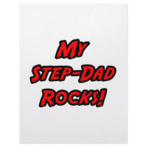 My Step-Dad Rocks letterhead by Step_Dad_Shirts My Step-Dad Rocks letterhead
