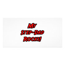 My Step-Dad Rocks photo cards
