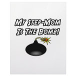 My Step-Mom Is The Bomb Customized Letterhead